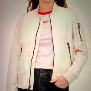 Levi’s Pink Bomber Jacket